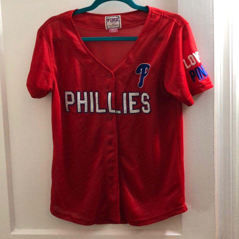 Phillies jersey from pink